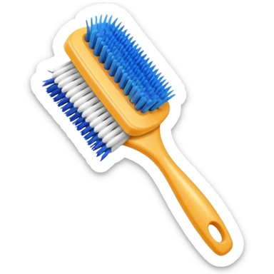 brush for pet  sticker