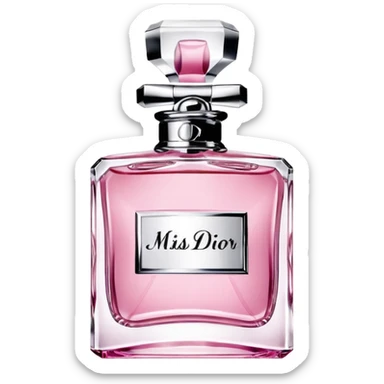 Miss Dior perfume  sticker