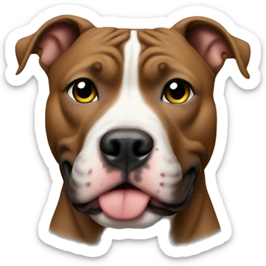 Pitbull sticker