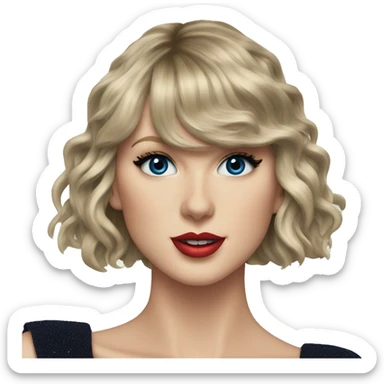 Taylor Swift's "Midnights" album cover sticker