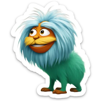 The lorax sticker