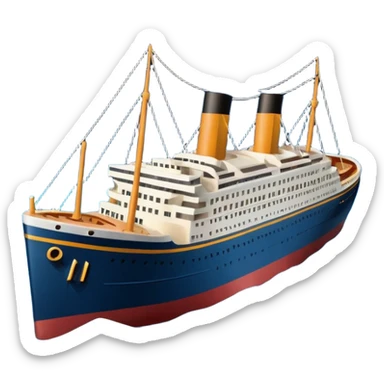 Titanic  sticker