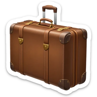 travel suitcase sticker