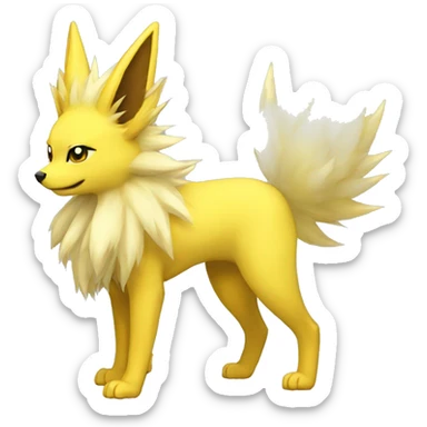 Jolteon-Ninetails full body sticker
