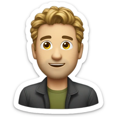 The writer Matt LaBash  sticker