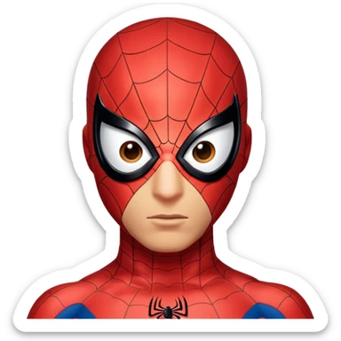 Spider man from marvel  sticker