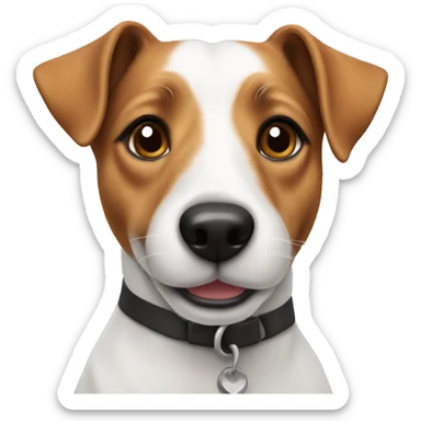 jack russell dog sticker