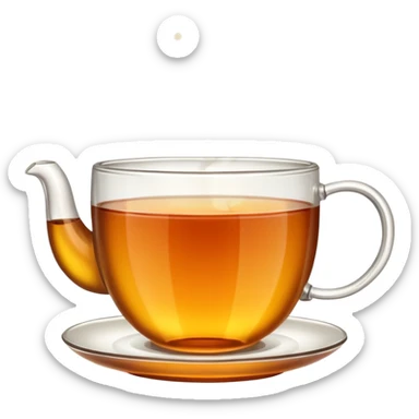 tea and enlightenment sticker