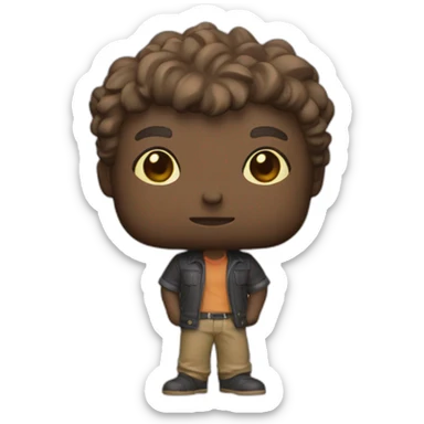 figurine pop sticker