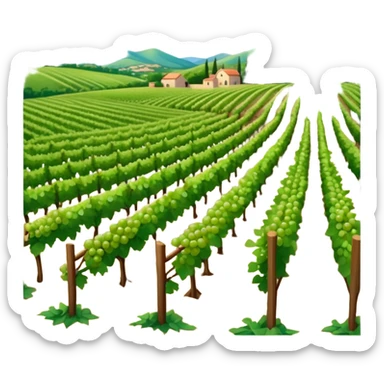 wine field sticker