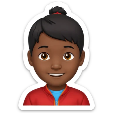 kyrgyz litle boy sticker