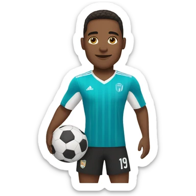 Futbolista enano sticker