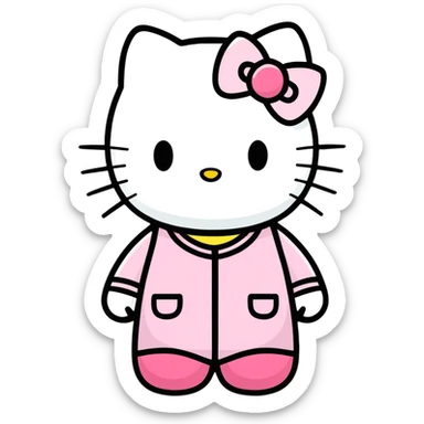 Hello kitty sticker
