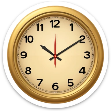 Clock it sticker