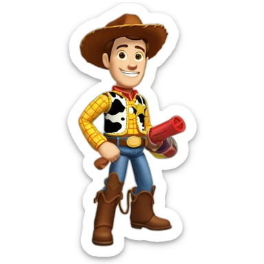 toy story bbq sticker