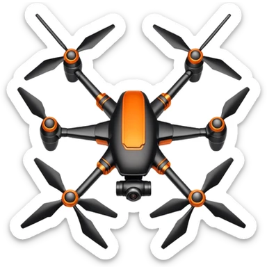 murder drones N sticker