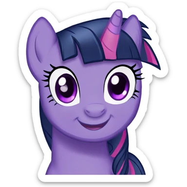 Twilight sparkle sticker
