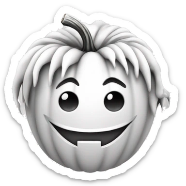 halloween tematic, ultra hd, pumpkink, white background sticker