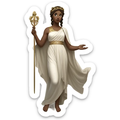 greek goddess  sticker