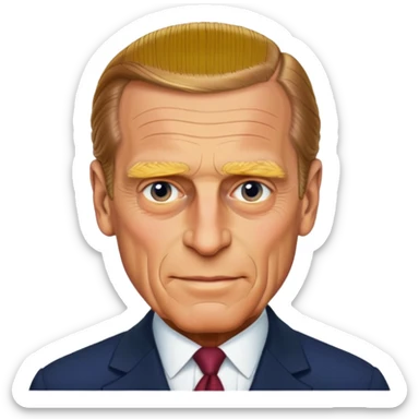 Prince philip sticker