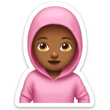 Pink Baby onesie  sticker