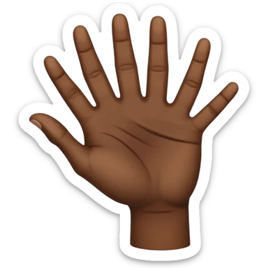 The Arabic hand gesture of “Khod” sticker