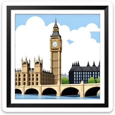 Big Ben London  sticker