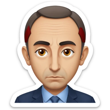 Cree moi un emoji Zemour sticker
