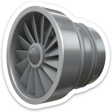 auto turbine sticker