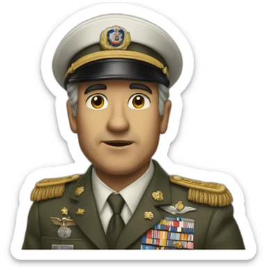 The King of the word war II sticker