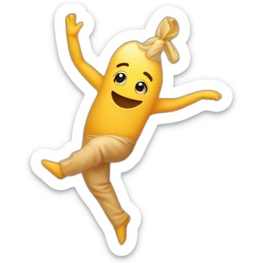 Pene bailando sticker