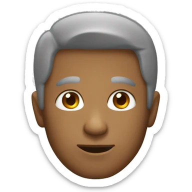 Emoji shows the fact sticker