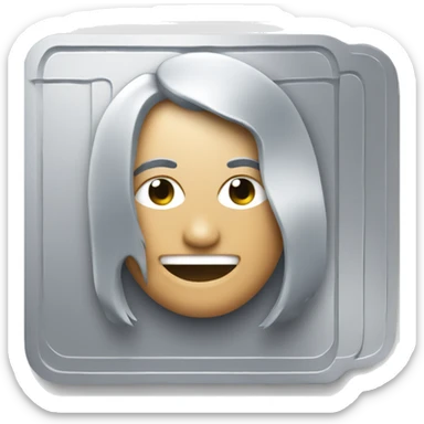 American Express silver card  sticker