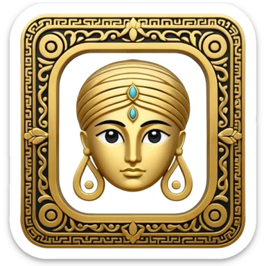 The Persian symbol of the Persepolis sticker