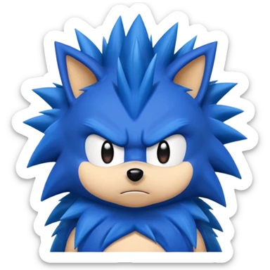 Faz o Shin sonic sticker