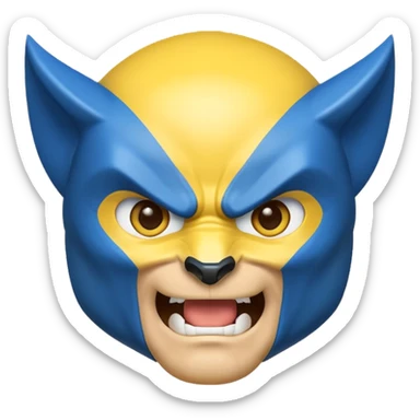 Wolverine emoji sticker