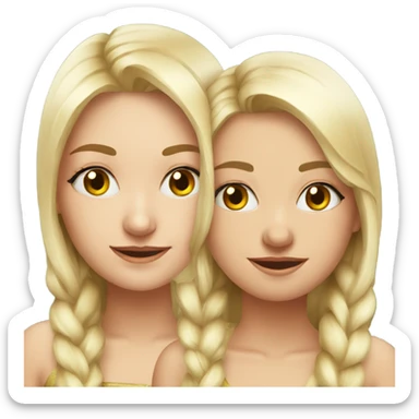 russian-duo-girls-best-friends sticker