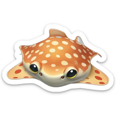 polkadot-stingray sticker