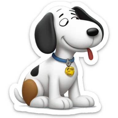 snoopy sticker