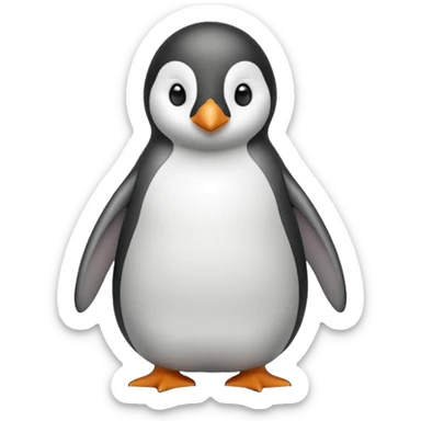 A pear penguin 🐧🍐 sticker