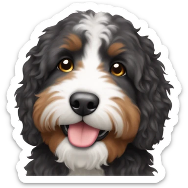 Bernedoodle sticker
