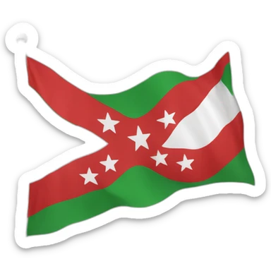 Dardania Ibrahim Rugova flag sticker