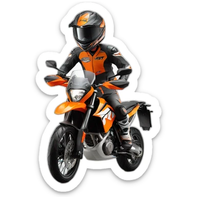 Moto-ktm sticker