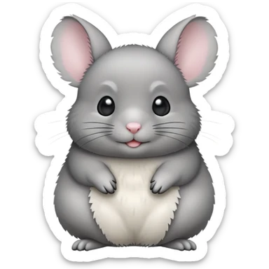 Chinchilla emoji sticker