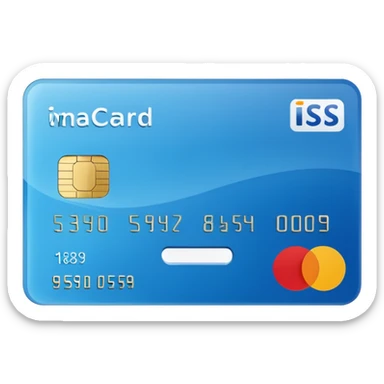 Credit card sticker