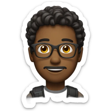 Filmmaking student sticker