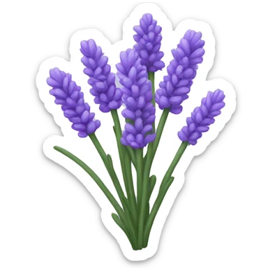 lavender sticker