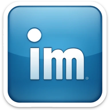 Linkedin logo sticker