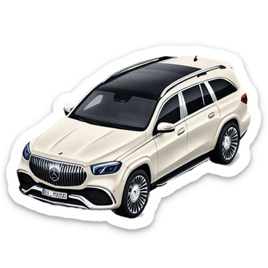mercedes maybach gls 2024 sticker