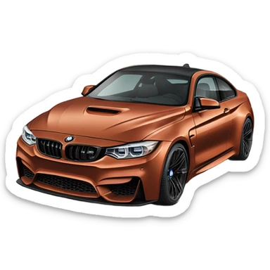 Bmw M4 competition sticker